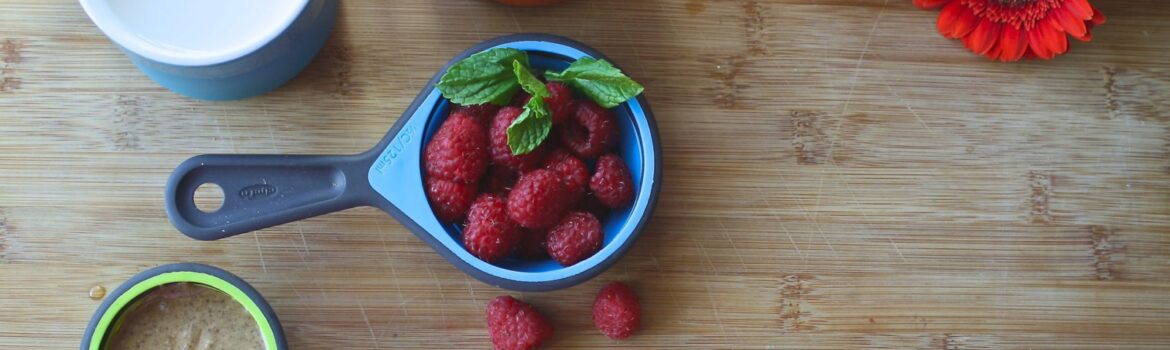 Superfoods, raspberries, tea